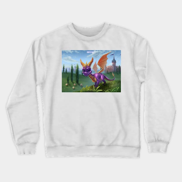 Spyro the dragon Crewneck Sweatshirt by MeOfF